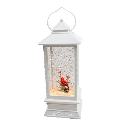 The Holiday AisleÂ® LED Cardinal Lantern Snow Globe | Wayfair.ca